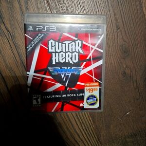 PS3 Guitar Hero Van Halen Sony PlayStation 3 2009 Complete w/Booklet
